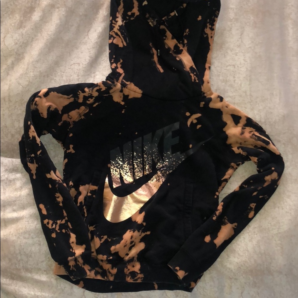 Custom Nike Tie Dye Hoodie Size S